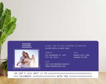 Editable Boarding Pass Canva Template, Surprise Trip Ticket (Digital Download)