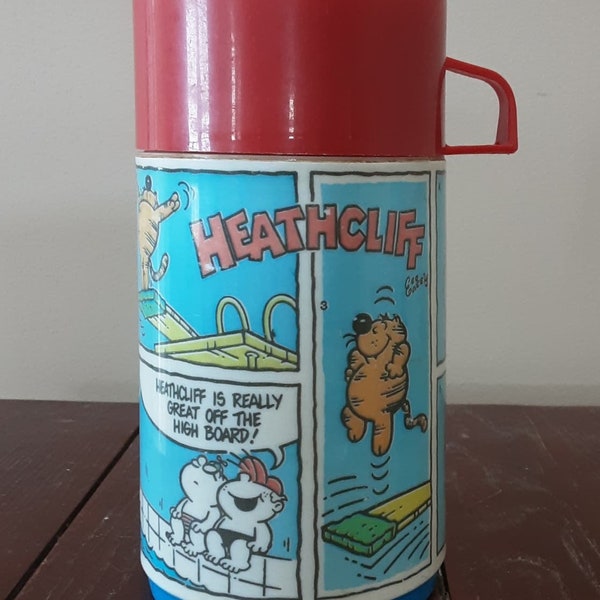 Vintage Heathcliff Aladdin Thermos