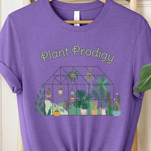 Plant Parent T-Shirt, Greenhouse Lover Tee, Indoor Plant Gift, Gardening Shirt, Botanical Green Thumb Tee, Houseplant Enthusiast Gift