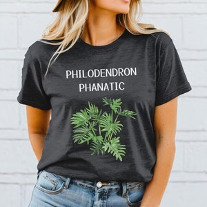 Garden Enthusiast Shirt - Bella Canvas 3001 in Dark Grey Heather