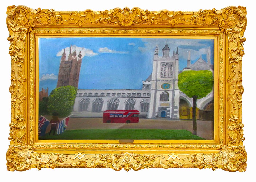 Parliament Square St Margaret Square Print Etsy