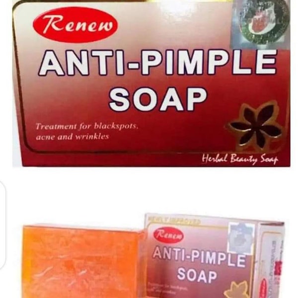 Anti pimple soap