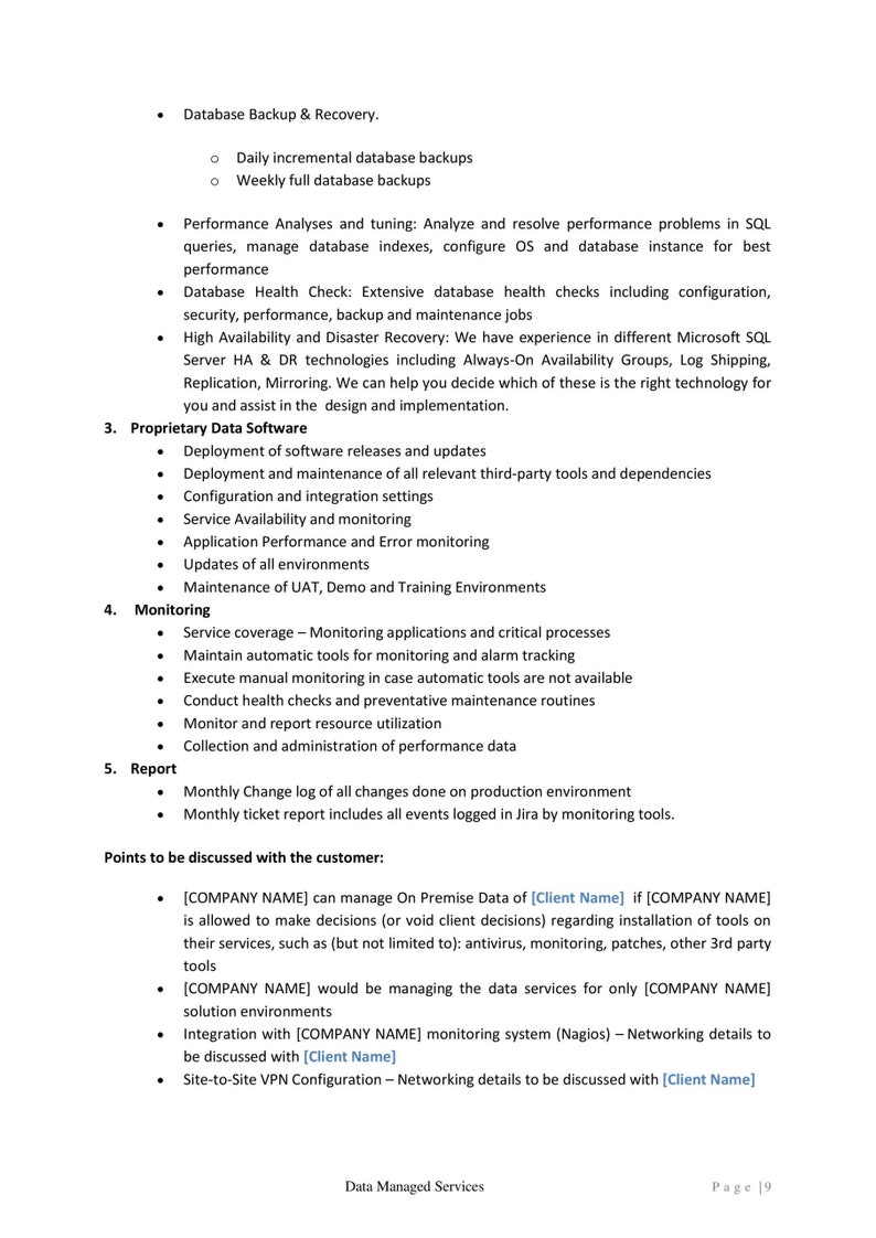 Data Processing Services Proposal Template image 10