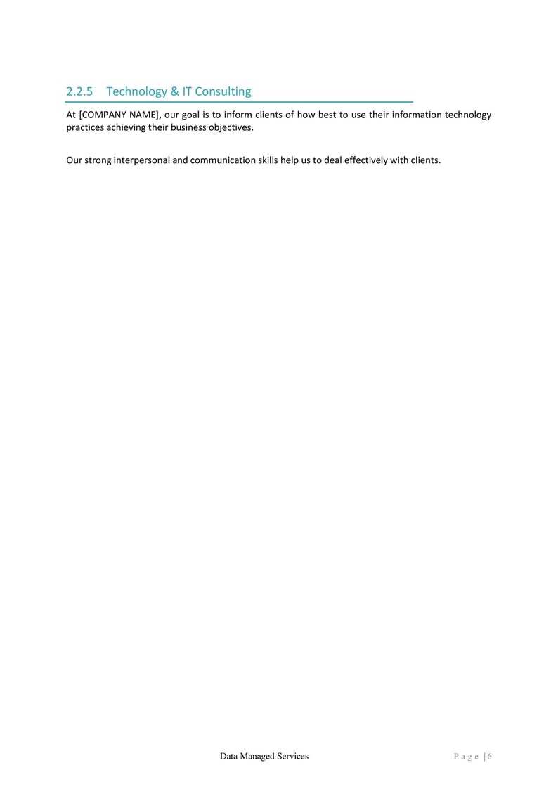 Data Processing Services Proposal Template image 7