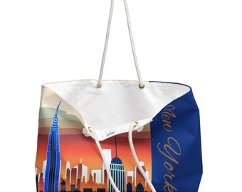 New York City Skyline Weekender Bag