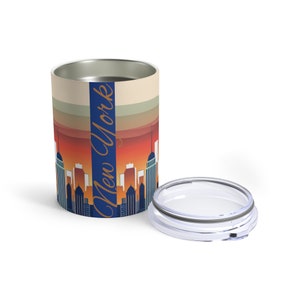 New York City Skyline Tumbler 10oz