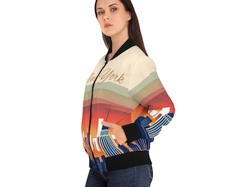 New York City Women's Bomber Jacket