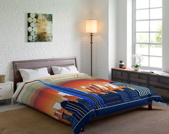 New York City Skyline Lightweight Comforter