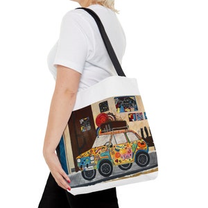Krakow Poland Tote Bag (White)