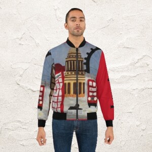 I Love London Men&#39;s Bomber Jacket
