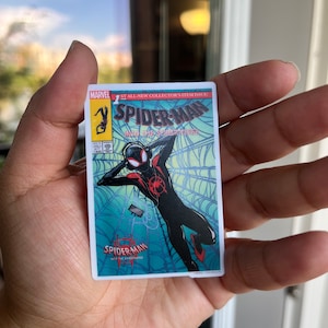 Spiderman: Into the Spider-Verse Matte Waterproof Sticker.