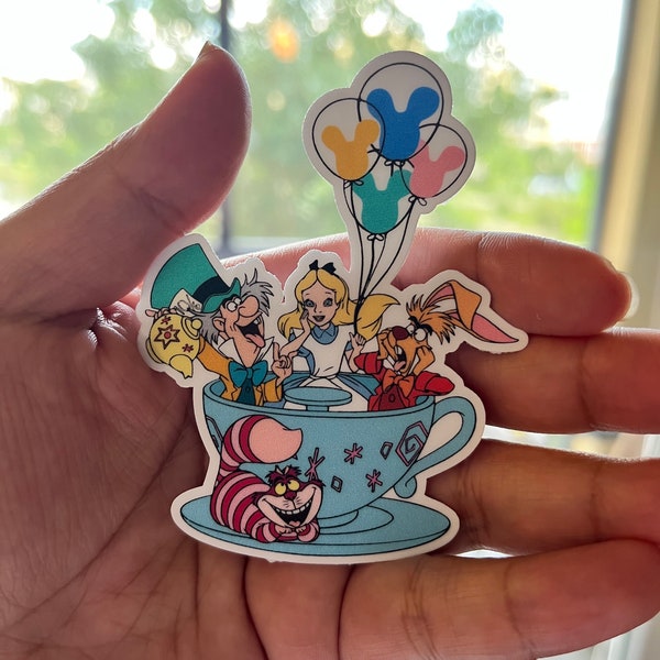 Alice in Wonderland Teacups