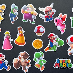 Super Mario Bros sticker bundle!