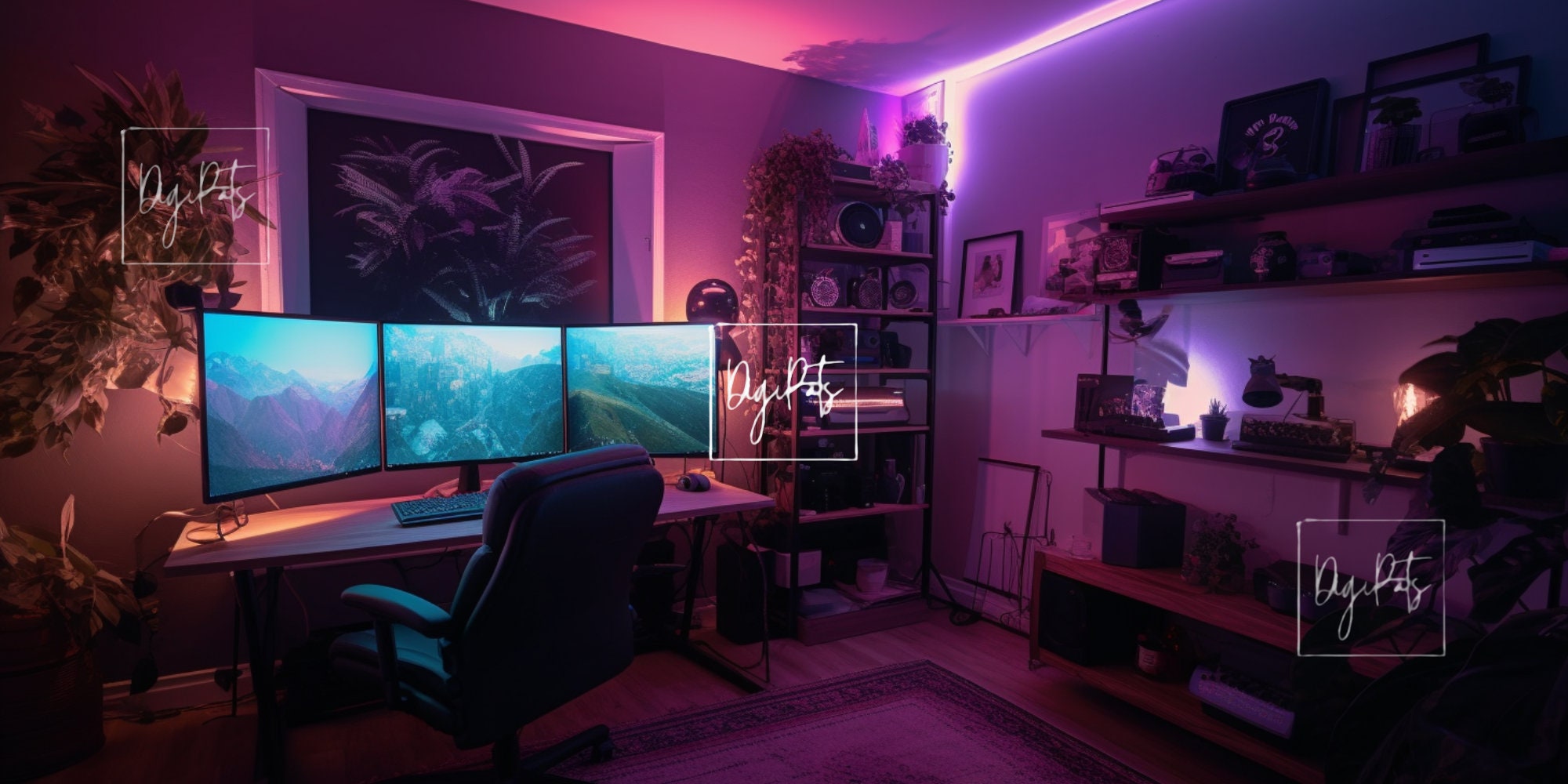 8 Twitch Streamer Room Zoom Backgrounds Zoom Background Etsy Singapore