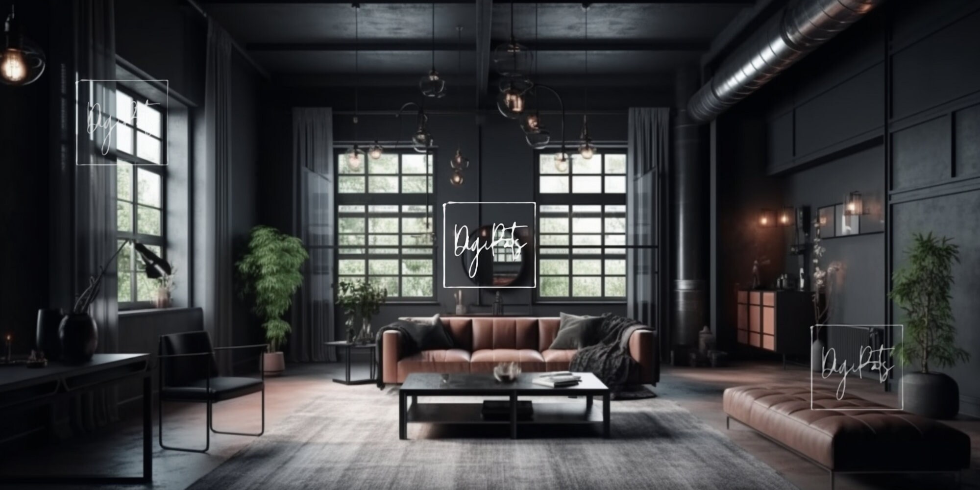 15 Modern House Zoom Backgrounds Zoom Background Home Office Etsy Canada