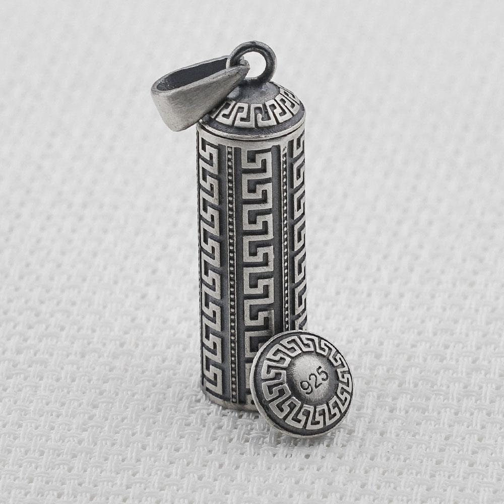 ●SUNDAYOFFCLUB● Cigarette Holder Necklace - Antique Silver 71oggZxmwML.jpg