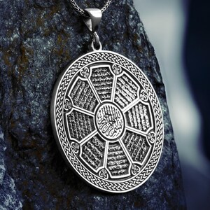 Protector 8- Collar islámico de plata de ley grabado Surah - Surah Al Nas - Al Falaq - Kafiroon & Ayatul Kursi