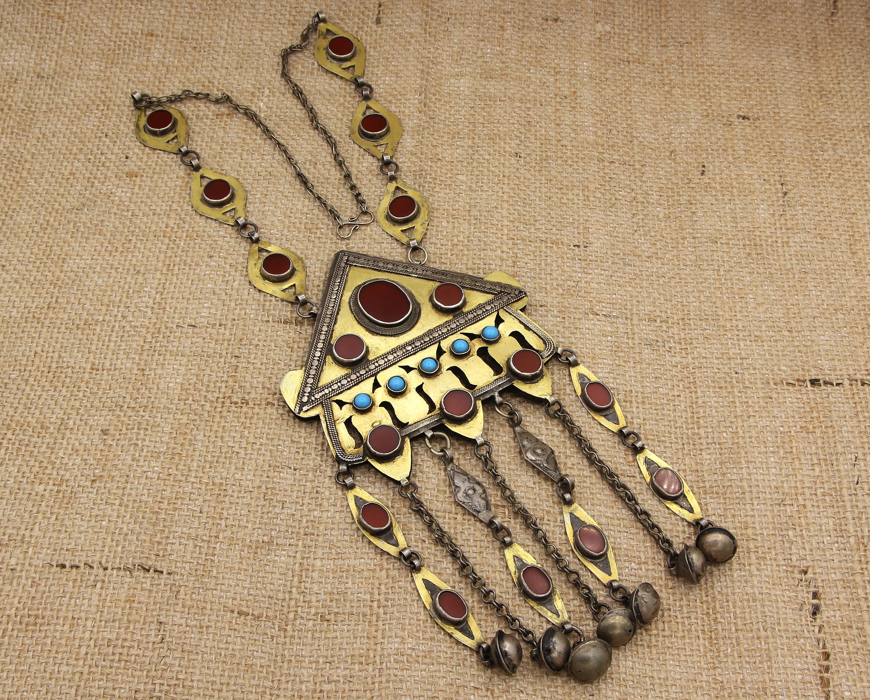 TURKMEN JEWELRY ネックレス　ヴィンテージ TURKMEN JEWELRY ネックレス ヴィンテージ 美術品・アンティーク