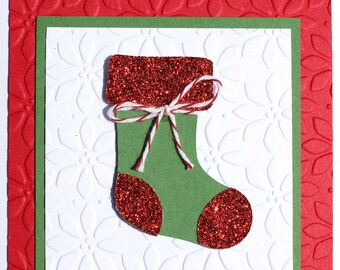 Stocking Christmas Card