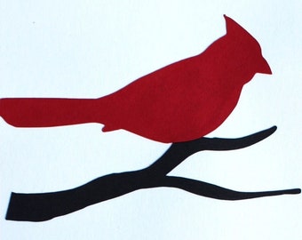 Cardinal Sympathy Greeting Card