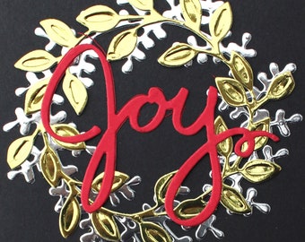 Wreath Christmas Card