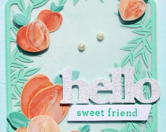 Hello Sweet Friend Greeting Card