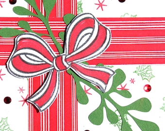 Mistletoe Greeting Card