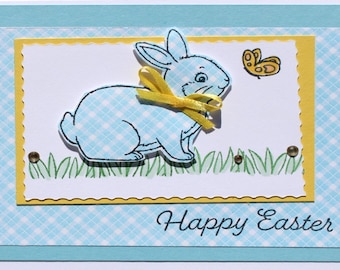 Happy Easter Bunny Greeting Card