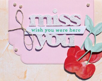 Missing You Greeting Card