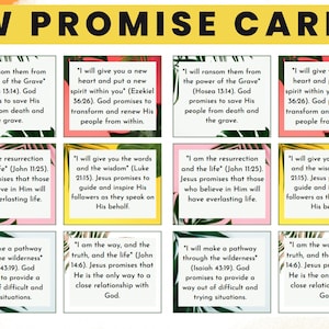 "Jehova JW Promise Cards ""Gods Promise Cards""