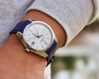 Grand Seiko 44GS Fitted Rubber Watch Strap Etsy