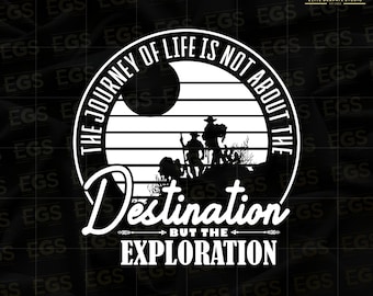 Lifes Journey Svg, Adventure Svg, Outdoor svg, Mountain svg, Wanderlust svg, Forest svg, Camp svg, Arrow Svg, Hiking Svg, Camping Art Png