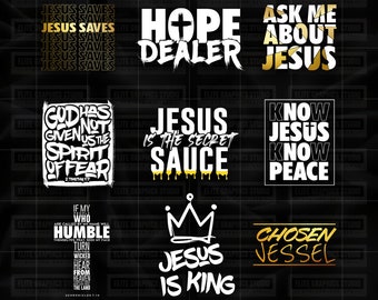 Premium Christian Streetwear Bundle Svg, Jesus Svg, God Svg, Scripture Svg, Christian Svg, Believe Svg, Cutting Svg, Digital Download Svg