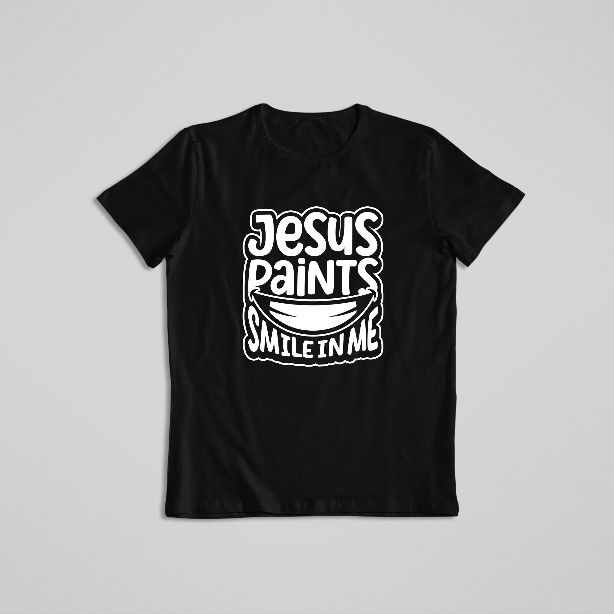 Jesus Paints Smile in Me Svg Christian Streetwear Svg Bible Etsy