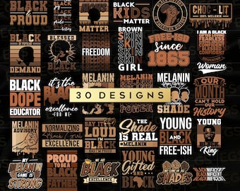 30 Premium Black Culture Designs Svg, Black Love Svg, African American Svg, Proud Svg, Black Love Svg, Black King Svg, Melanin Svg, Queen