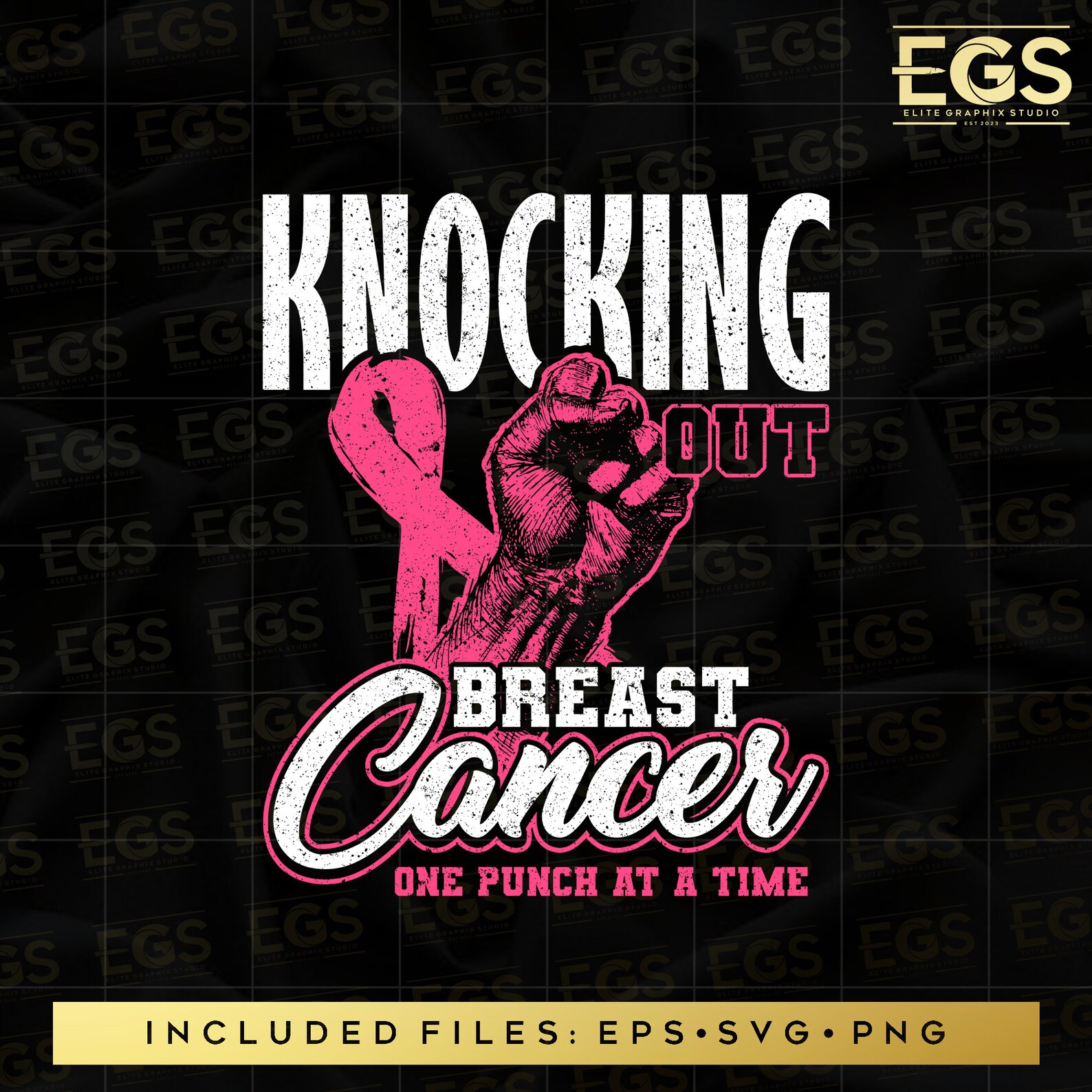 Knocking Out Breast Cancer One Punch at A Time Svg, Breast Cancer Svg ...
