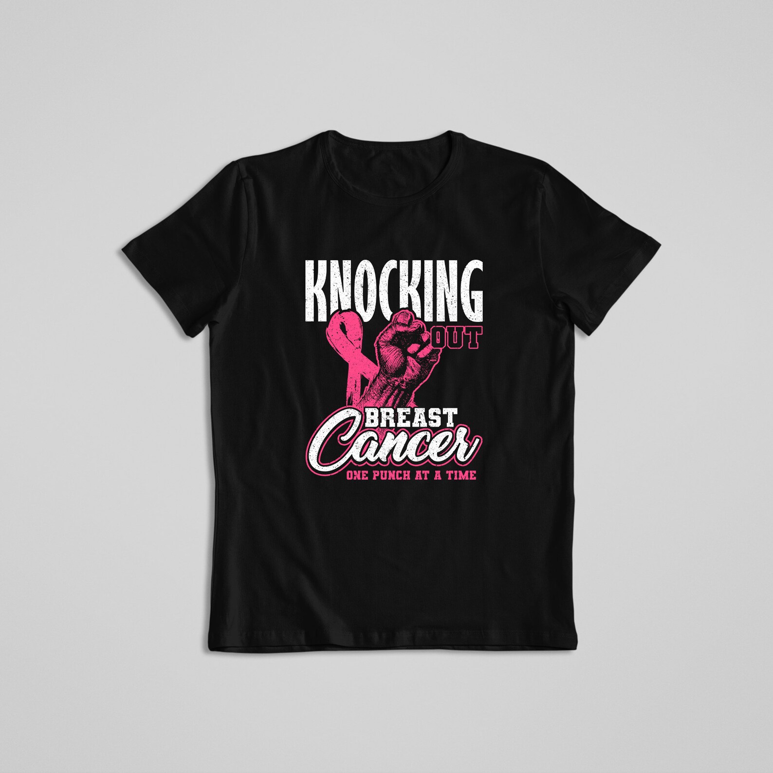Knocking Out Breast Cancer One Punch at A Time Svg, Breast Cancer Svg ...