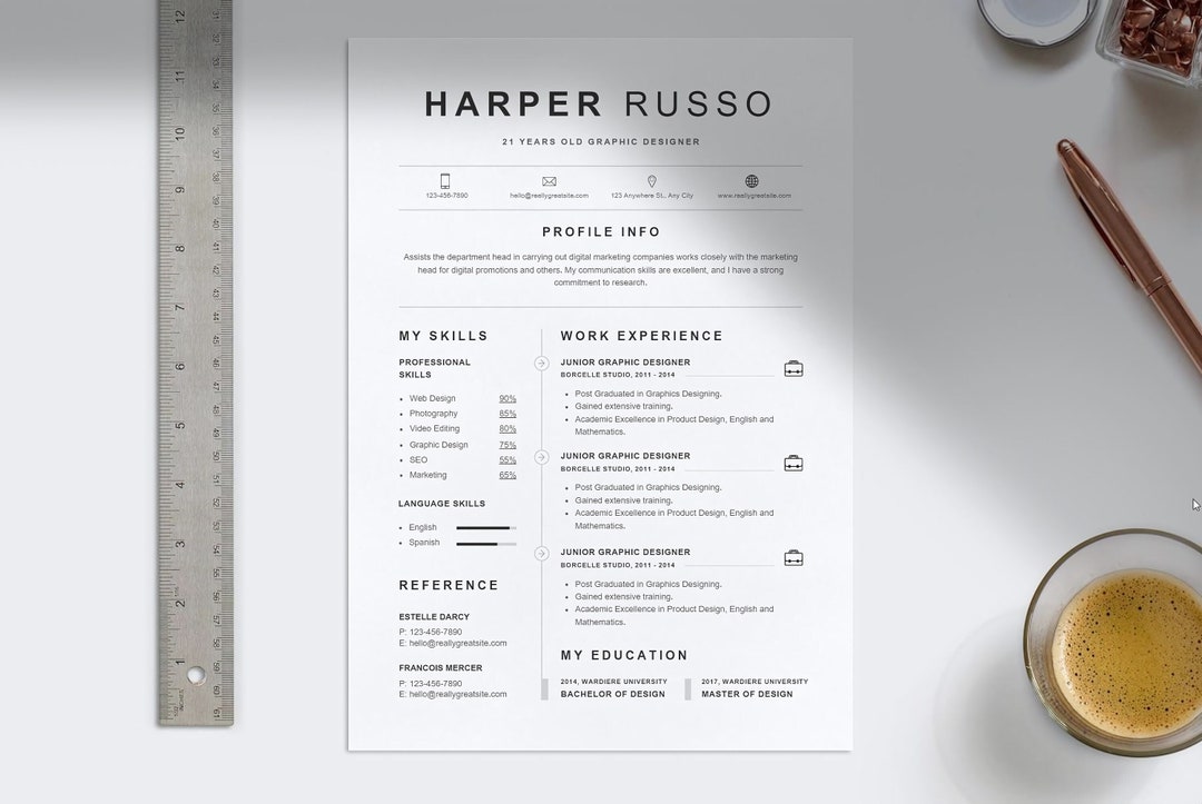 CV Resume Template Creatives CV - Il 1080xN.4815065190 6ajn 