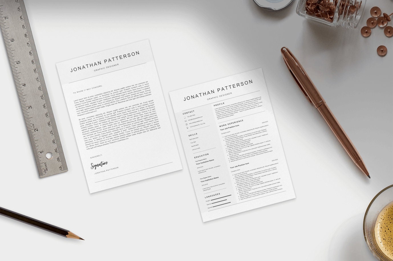 CV Resume Template Recruiters - Il Fullxfull.4842830369 Dmup 