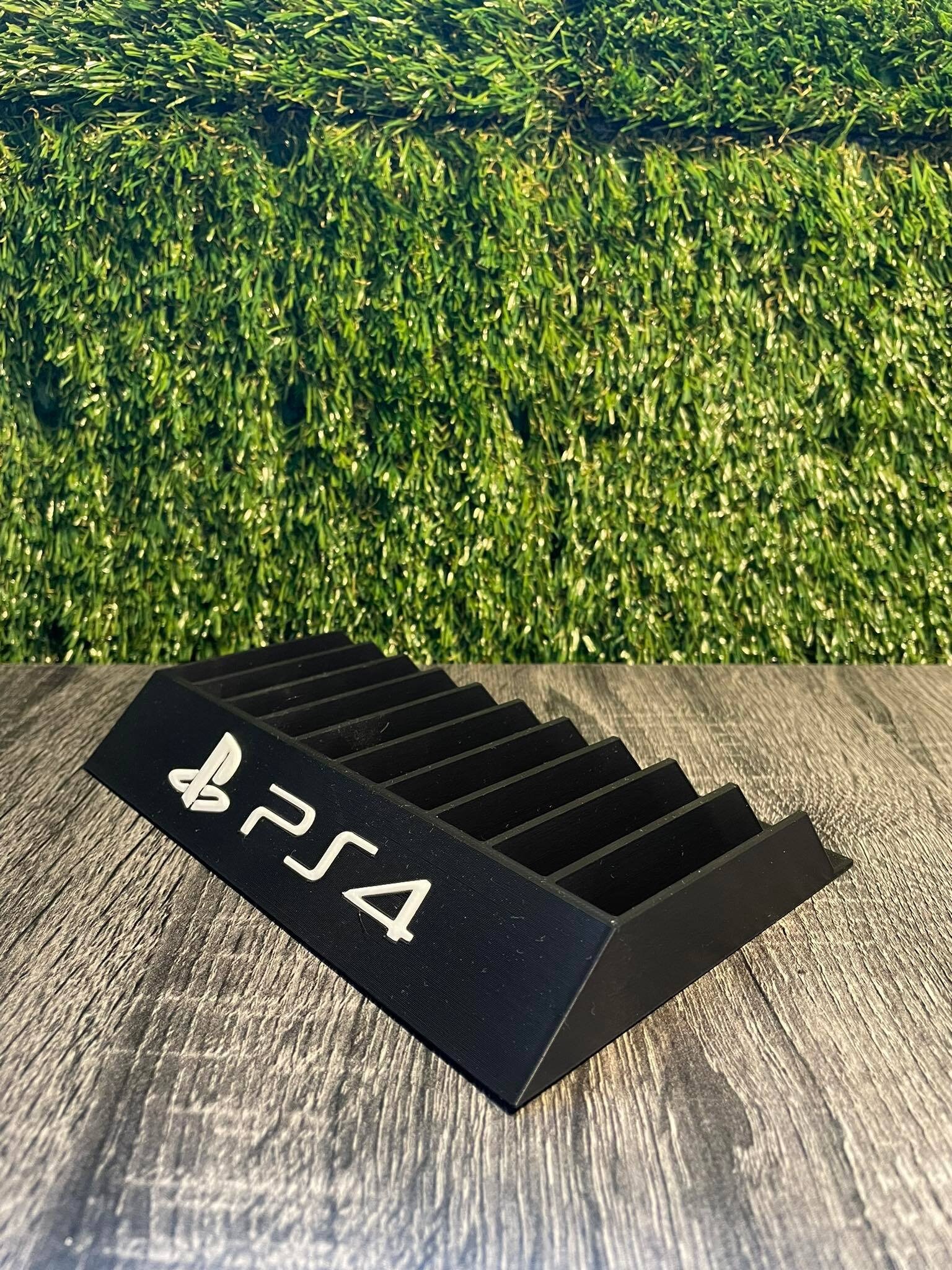 3D Printed Playstation 4 Games Stand PS4 Games Holder Retro Etsy