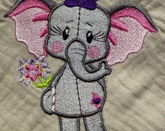 Whimsical Elephant Snuggle Blanket – Perfect for Baby Showers & Newborn Gifts