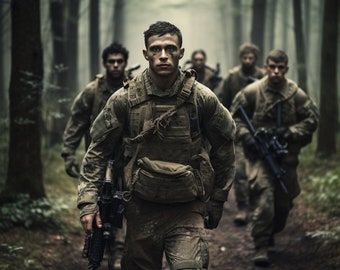 Soldiers poster art