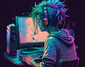 Digital poster art