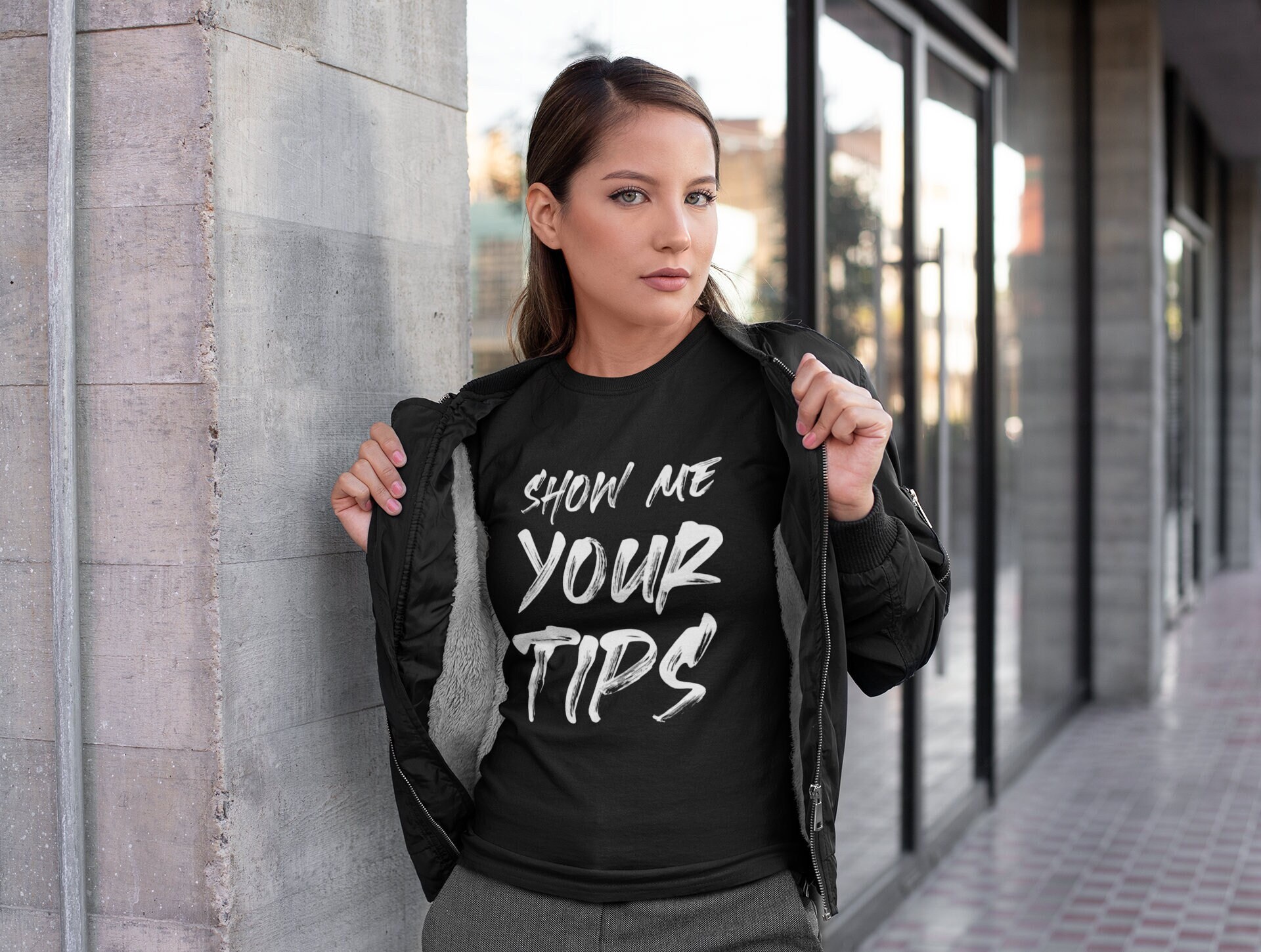 Service Industry Tips T-shirt Waitress - Etsy