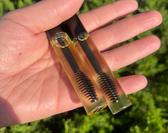Gorgeous Lash Castor Oil, Rapid Eyelash Growth Serum, 100% naturalny olej w tubce tuszu do rzęs