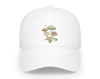 Mushroom Lover's Hat - Stylish and Playful Headwear with Fungi