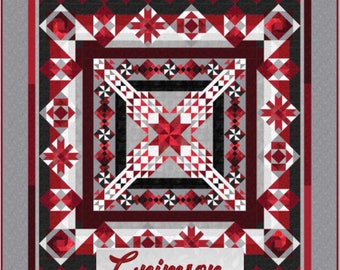 Crimson Shadows Quilt Kit