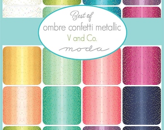 Best Ombre Confetti Metallic