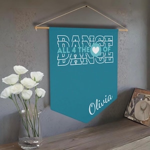Dance competition pin display banner for dancer award pins| dance award display| pin storage| gift for dancer | love of dance