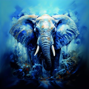 Carte Éléphant